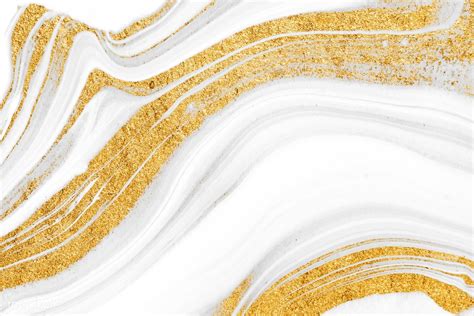 White and gold marble background vector | free image by rawpixel.com / Aom Woraluck / Chim ...