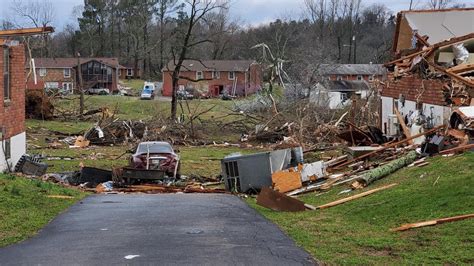 PHOTOS: Tornado damage in Nashville neighborhood | whas11.com