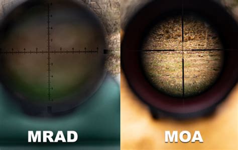 MOA vs MRAD Rifle Scopes (Explained in Plain English) - Scopes Field