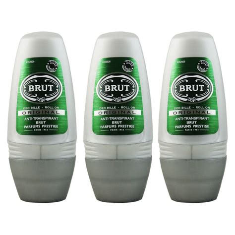 Brut Original 3x50 ml Deodorant Roll-on Deo Roller bei Riemax