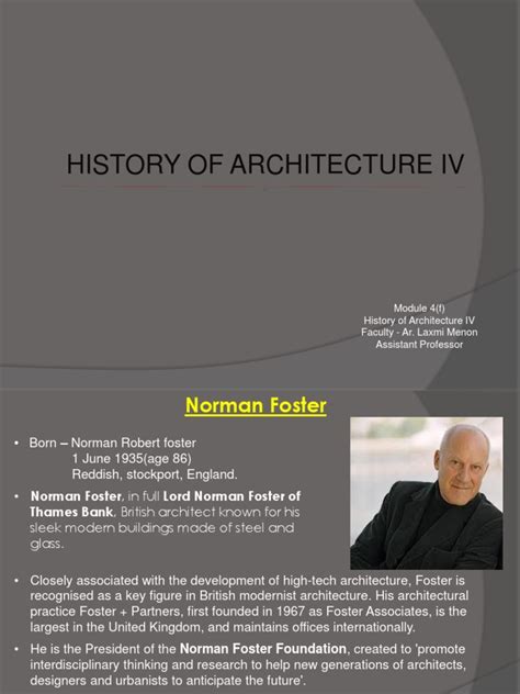 4 (F) Norman Foster | PDF | Design