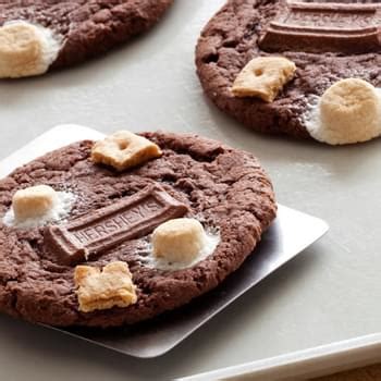 Marshmallow-Stuffed S'mores Cookies Recipe