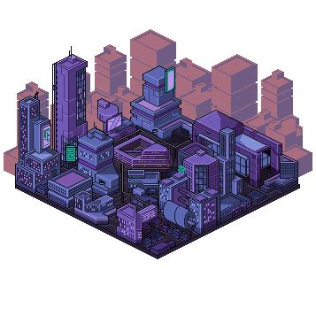 Pixel Art Futuristic City Rgifs - vrogue.co