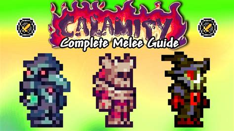 COMPLETE Melee Progression Guide for Calamity 2.0 (Terraria 1.4) - YouTube