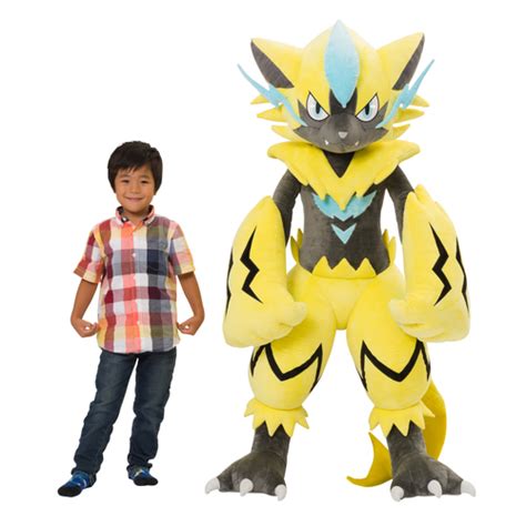 Pokemon Center Unveils Lifesize Zeraora Plush | NintendoSoup