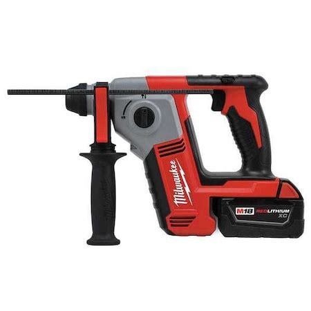 Milwaukee M18™ Cordless Rotary Hammer Drill Kit, 18V 2612-21 | Zoro.com