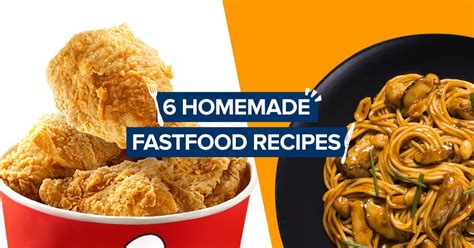 6 Fast-Food Recipes You Should Try At Home Today