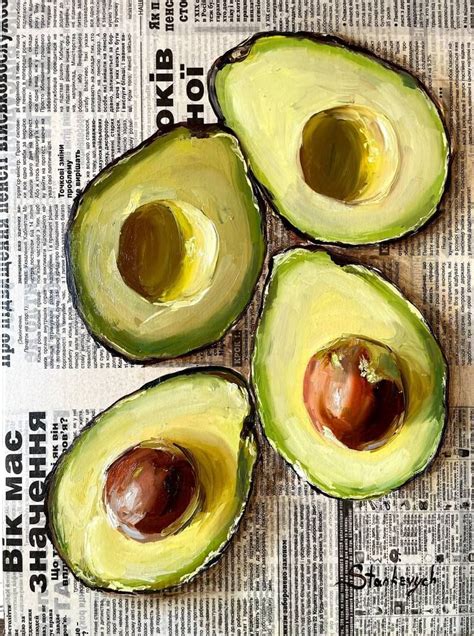 Avocado art print – Artofit