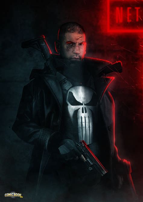 Jon Bernthal's Potential Punisher Costume | The Punisher's Harp | Punisher comics, Punisher ...