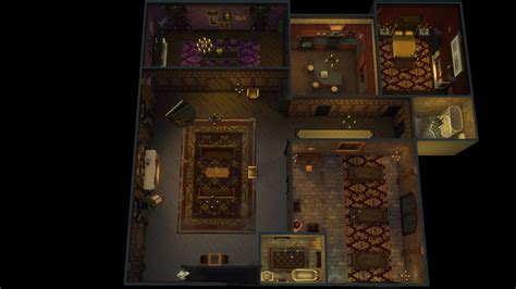 My Sims 4 Blog: Ravenscroft: a Gothic Vampire Lair by Ruth Kay