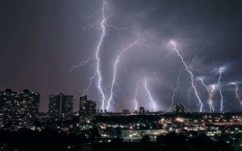 Fond d'écran : ville, nuit, la nature, foudre, orage, tonnerre, Météo, 2560x1600 px 2560x1600 ...