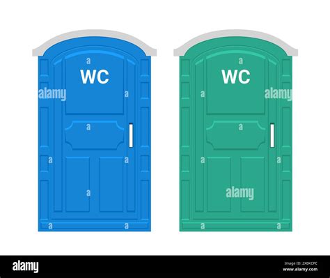 Public restroom exterior Stock Vector Images - Alamy