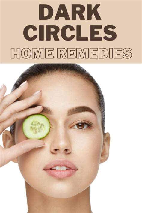 How to get rid of Dark circles with Home remedies