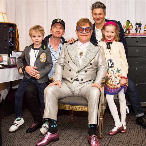 Neil Patrick Harris Takes Twins to See Elton John's Farewell Tour