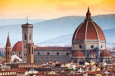 Online crop | HD wallpaper: Florence Cathedral, Italy, the city, building, home, panorama ...