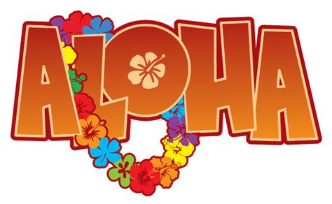 Aloha Clipart - High-Quality Images of the Hawaiian Greeting for Your ...