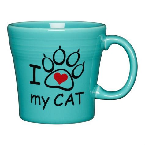 Fiesta I Love My Cat Tapered Coffee Mug & Reviews | Wayfair