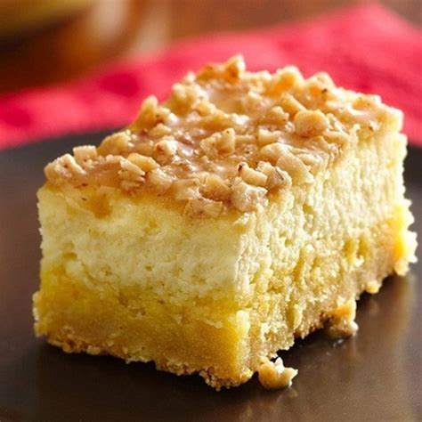 Creme Brulee Cheesecake Bars