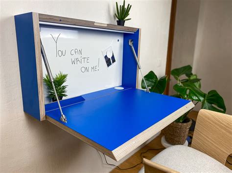 Original Desk Folding Desk Space Saving Desk Wall Mounted - Etsy