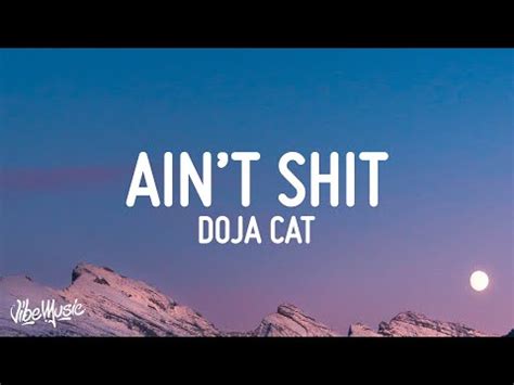 Doja Cat - Ain't Shit (Lyrics) YouTube Video Live View Count