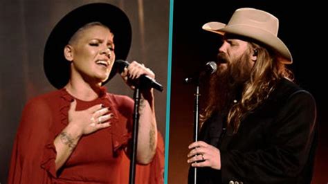 Pink & Chris Stapleton Bring CMA Awards Crowd To Its Feet With Chilling ...