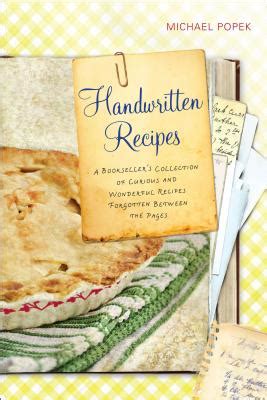 Book Review: Handwritten Recipes - Recipe Syndicate