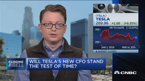 Tesla shares rise as company appoints new CFO