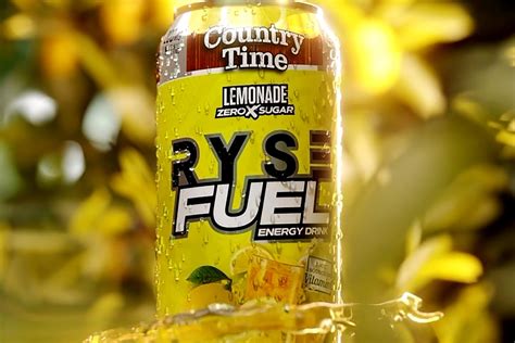 RYSE unveils its Country Time Lemonade RYSE Fuel energy drink