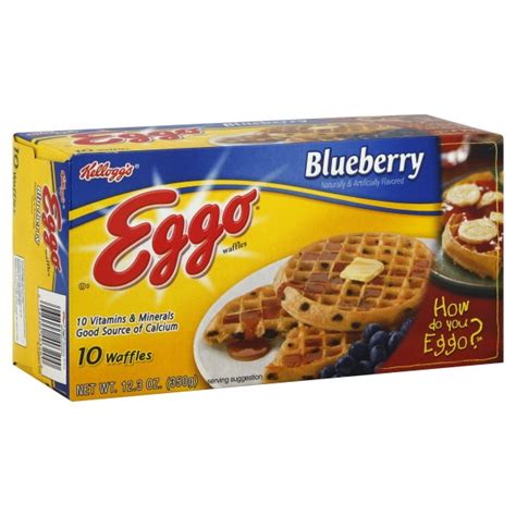 Kellogg's Eggo Waffles Blueberry - 10 ct