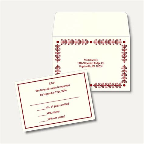 Wedding Invitations RSVP Cards RSVP1-2359 | These RSVP Card … | Flickr