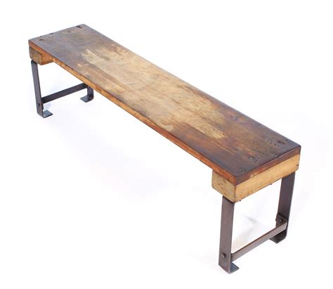 Vintage Industrial Bench at 1stDibs | industrial benches for sale