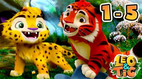 Leo and Tig - All Episodes compilation (1-5) - New animated movie 2017 ...