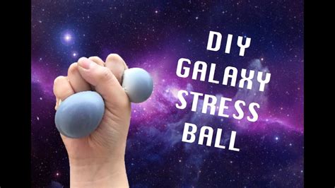 DIY GALAXY STRESS BALL | GALAXY IN A STRESS BALL - YouTube