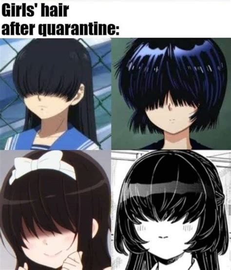 Anime Protagonist Hair Meme