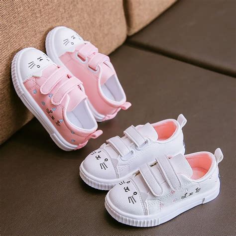 Kids Shoes Kids Boys Girls Cat Sneakers Sports Running Shoes Baby ...