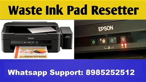 Epson L220 Reset - red light blinking solution | 2024 - YouTube