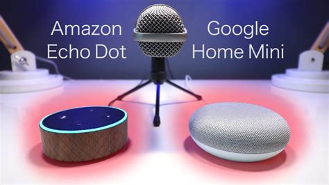 Amazon Echo Dot vs Google Home Mini [Audio quality test] - YouTube