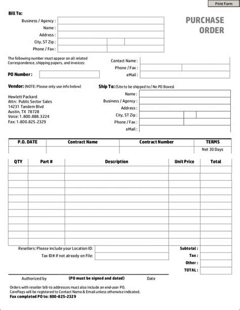 Invoice Template Pdf - PDF Template