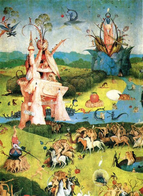 The Garden of Earthly Delights (detail), 1490 - 1500 - Hieronymus Bosch - WikiArt.org