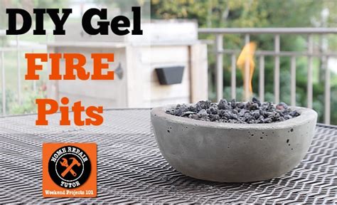 DIY Gel Fire Pits - Home Repair Tutor