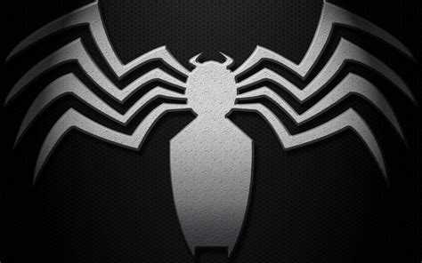 Venom logo | Symbiote spiderman, Evil villains, Venom