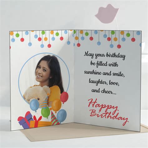 Birthday Wishes Personalized Greeting Card: Gift/Send Greeting Cards Gifts Online J11046629 |IGP.com