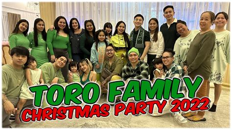 VLOG 326 TORO FAMILY CHRISTMAS PARTY 2022 - YouTube