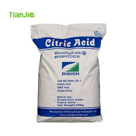 Citric Acid Monohydrate Suppliers and Factory - China Citric Acid Monohydrate Manufacturers