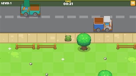 🕹️ Play Frogie Cross The Road Game: Free Online Frog River & Road Crossing Video Game for Kids ...