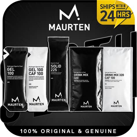 GENUINE Maurten Gel 100 | Gel 100 Caf 100 | Solid 225 | Drink Mix 160 | Drink Mix 320 CAF 100 ...