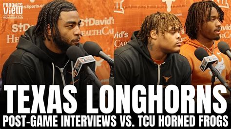 Texas Longhorns Byron Murphy II, Jahdae Barron & Jaylan Ford React to ...