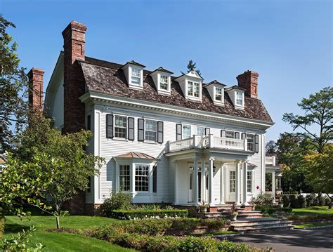 Dutch Colonial Style House Greenwich, CT | Dutch colonial, Colonial ...