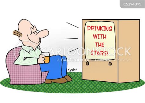 Drinking Alone Cartoons and Comics - funny pictures from CartoonStock