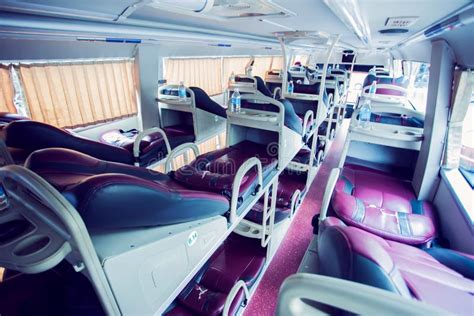 Interior of Sleeper Bus for Tourists Stock Image - Image of landscape, hampi: 115035981